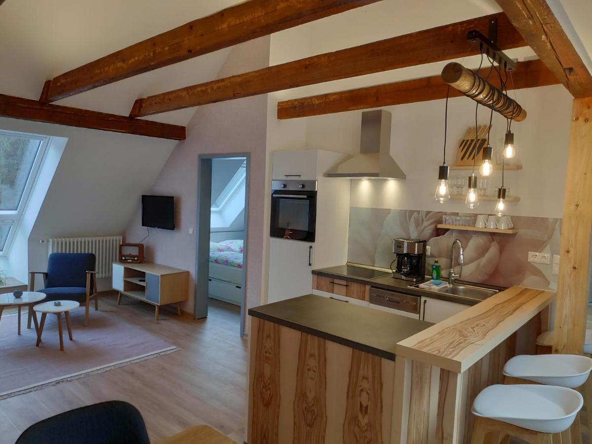 Thalmuehle Lejlighedshotel Meisdorf Værelse billede